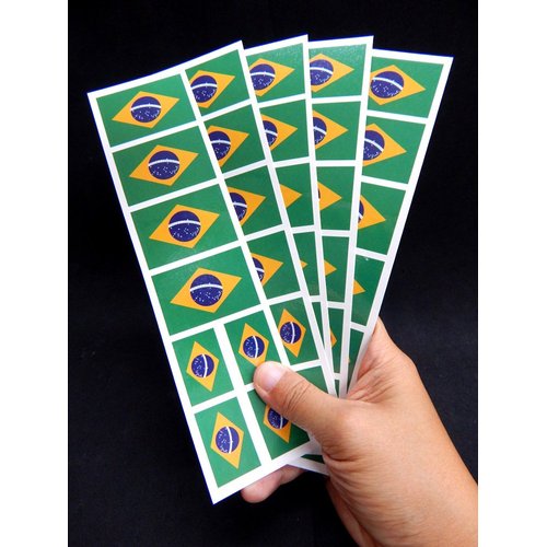 40 Tattoos: Brazil Brasil Flag, Brazilian Party Favors