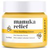 Clearbody Manuka Honey Eczema Cream – Organic Eczema Honey & Collodial Oatmeal Moisturizer for Soothing, eczema, Dry & Itchy Skin – Face & Body Eczema Lotion - Plant-Based Formula (2oz)