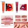 Joyeee Lip Oil Tinted, 6pcs Moisturizing Lip Glow Oil Plumping Lip Gloss Non-sticky Lip Plumper Tinted Lip Balm Lip Care Make Up Gifts for Women Gilrs Daily Lip Care Repairing & Lip Makeup