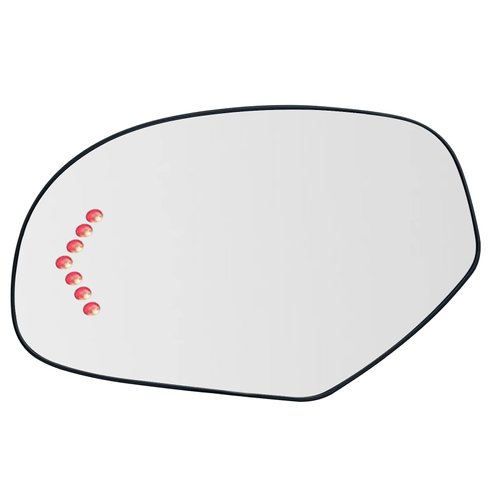Driver Side Heated Mirror Glass Replacement For 2007-2013 Cadillac Escalade Yukon Chevrolet Subur...