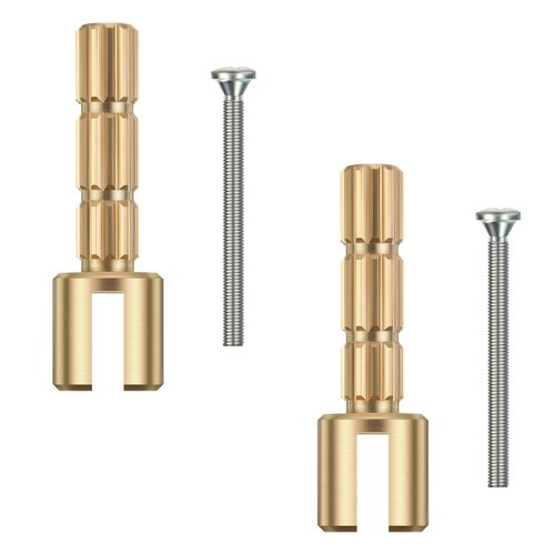 Dreyoo 2 Pack Stem Adapter, Replacement for 970-0770 Plumbing Equipment Compatible with Pfister Securepfit Trims, Shower Handle Stem Extension Tub and Faucet Accessories Valve Extender Trim Repair