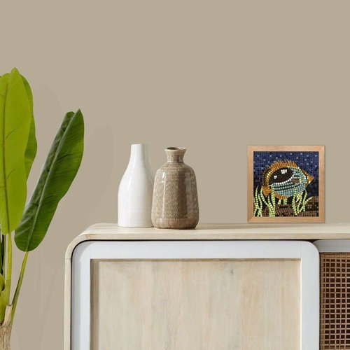Mosaic Art Kit 7'' or 20cm Square DIY Fish_
