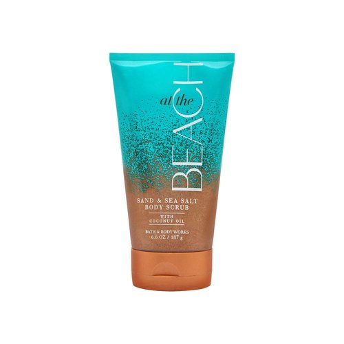 Bath & Body Works 6.6 Ounce Sand & Sea Salt Scrub with coconut oil At the Beach Scent (Packaging may vary)