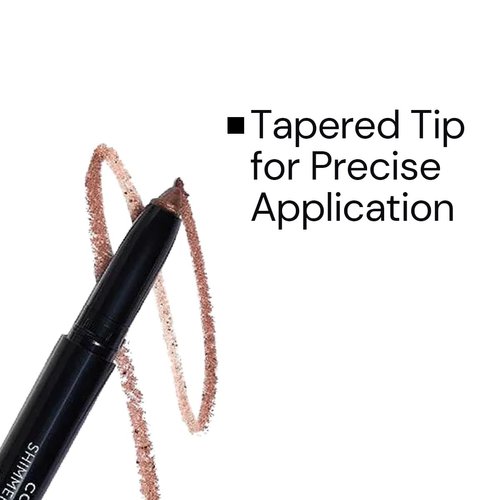 CONTEXT SKIN Shimmer Eye Stick - Crossfire | Creamy, Pigmented Copper | Eye Shadow Sticks for Effortless & Durable Wear | Radiant Application for Gorgeous Day & Night Looks | Easy-to-Apply