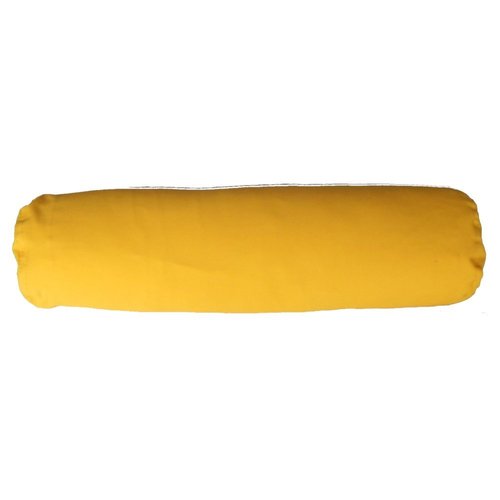 Yoga Meditation Back Bolster/Cushion lumbar support Firm Pillow Restorative, Yellow