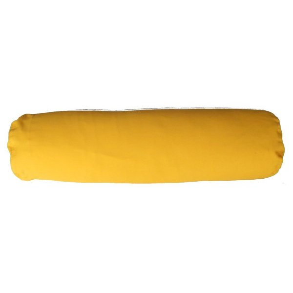 Yoga Meditation Back Bolster/Cushion lumbar support Firm Pillow Restorative, Yellow