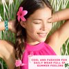 Weysat 30 Pieces Tropical Hair Ties Flamingo Bachelorette Party Favors for Beach Theme