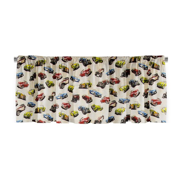 Glenna Jean Fast Track Window Valance, 92 x 18"