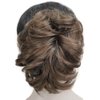 Wiginway Short Light Auburn Curly Clip In Claw Ponytail Hair Extension Synthetic Hairpiece with a jaw/claw clip