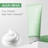 NOWATER Cica Pore Cleansing Foam | Pore Cleansing and Sebum Control | Cica, Hyaluronic Acid, Aloe | Daily Face Wash | Korean Skin Care for face (4.05 fl.oz)