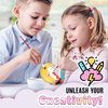 DOODLE HOG Unicorn Gifts for Girls | Arts and Crafts for Girls Ages 6-8-12 | Paint Your Own Squishies | Unicorn Toys Squishy Painting Kit | Arts & Crafts Tween Girls Gifts for 6-12 Years Old