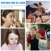 16 Pcs Nose Bleed Stopper Plastic Foam Nosebleed Plugs Swimming Nose Clip for Kids Adults in Emergency Accidents(Blue)