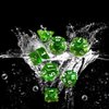 Laochoes Role Playing Dice,D&D RPG Dice,Dungeons and Dragons Dice Set,Mystery Dice,Polyhedral Dice,10 Sided Dice,D20 (Green)