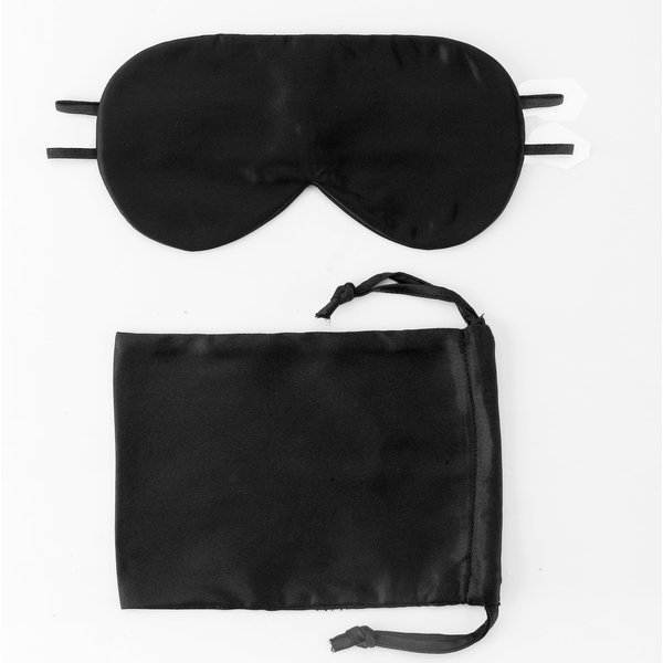 Silk Sleep Mask Light Blocking Luxury 100% Mulberry 19mm Silk Eye Mask Eye Cover Blindfold Ultra Soft Light & Comfy Anti Aging Skin Care with Travel Bag Gift Package