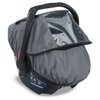 Britax B-Covered All-Weather Infant Car Seat Cover - UPF 50 - Waterproof - Ventilated Mesh Window for Insect Protection , 16x17x25 Inch (Pack of 1)
