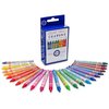Color Swell Crayons Bulk 6 Packs of 24 Count Vibrant Colors Teacher Quality Durable for Families Class Party Favors