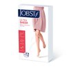 JOBST UltraSheer Diamond Pattern Compression Stockings, 15-20 mmHg, Waist High, Closed Toe, Classic Black, Medium