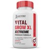 Justified Laboratories (2 Pack Vital Grow XL Extreme Pills 1600MG Premium Formula Proprietary Blend for Men's Health 120 Capsules