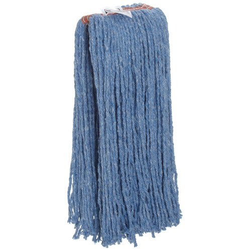 Rubbermaid Commercial Cut End Wet Mop Head, Blue (FGF51700BL00)