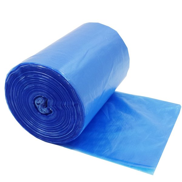 Hommp 5 Gallon Trash Bags, Blue Garbage Bags, 120 Counts