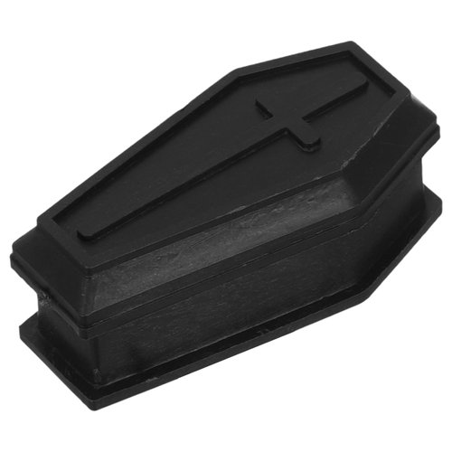 DECHOUS Mini Halloween Coffin, Mini Coffin Box Black Coffin Treat Box Halloween Coffin Prop Halloween Coffin Candy Box Party Favor for Halloween Decorations Party Decor
