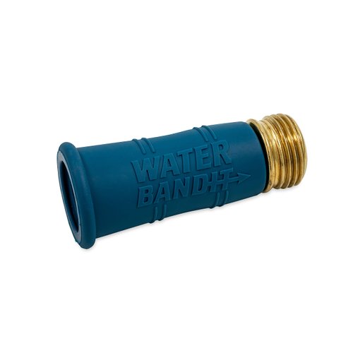 Camco Water Bandit | Features a Highly Flexible Silicone-Polymer Sleeve & ABS Male Water Hose Connection | Works with Damaged or Stripped Faucet Threads or Faucets without Threads (22484)
