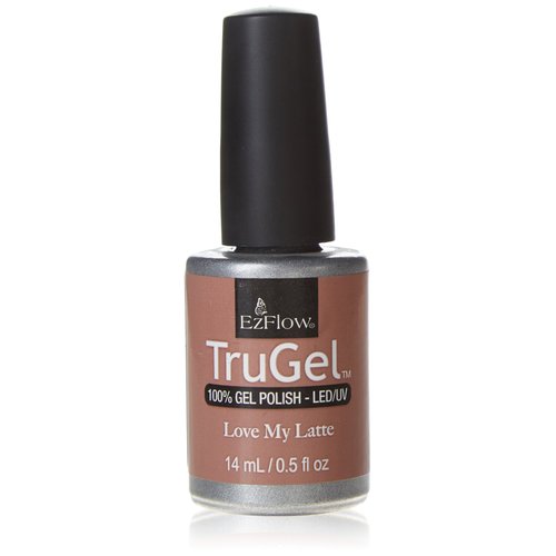 EZ Flow 3rd Launch Love My Latte Gel Polish, 0.5 Fluid Ounce