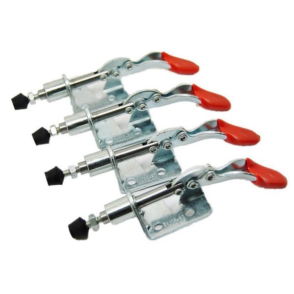 XRPAOWA 4 Pcs Toggle Clamp 301AM Stroke Push Pull Action Hand Tool Light Duty