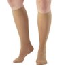 Ames Walker AW Style 280 Signature Sheers 20-30 mmHg Firm Compression Closed Toe Knee High Stockings Lt Beige Medium