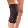 MUELLER Sports Medicine Closed Patella Knee Compression Sleeve, Knee Support for Men and Women, Black, Medium, 1 Count (Pack of 1)
