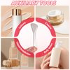 2pcs Makeup Spatula, Reusable Mini Makeup Spatulas for Cosmetics, Stainless Steel Face Mask Applicator, Cosmetic Spatula for Skincare, Beauty Lotion spatula for Lotions for Sampling and Mixing Creams