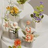 RIESEK Artificial Flower Bouquet Building Set for Adult,Mini Plant Bonsai Tree Friend Set for Girl,Botanical Collection Gift for Kids,Orchid Building Blocks Birthday Gift for Mom Women Wife Girlfriend