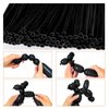 LXZFCRG 260 Balloons Black Long Balloons for Balloon Animals, 100pcs Twisting Balloons for Balloon Garland Animals Modeling Birthday Wedding Party Decorations (Black)