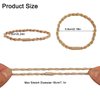 40 Pcs Hair Tie Bracelets, Boho Hair Ties, lyfLux Soft Braided Hair Elastics Bands, Hair Ties for Thick and Thin Hair, No Damage Elastics