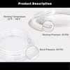 YOUHO 20 Feet PVC- 5/8" ID Clear Vinyl Tubing Food Grade Multipurpose Tube for Beer Line, Kegerator, Wine Making, Aquaponics, Air Hose