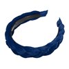 VOCOSTE Solid Wide Headbands, Non-slip Fashion, Navy Blue Hair Hoop, 1.18inch Wide, for Girl Women