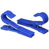 T-H Marine Aqua Clips for Boats - Utility Clips Attach to Standard 7/8" Boat Rail or T-Top - Easily Hang Beach Towels, Clothes, or Sun Shades - Pack of 2, Blue