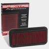 Spectre Universal Clamp-On Air Filter: High Performance, Washable Filter: Round Tapered; 3 in/3.5 in/4 in Flange ID; 10.6 in (269 mm) Height; 6 in (152 mm) Base; 4.75 in (121 mm) Top, SPE-9731, Black