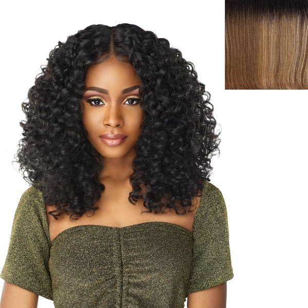Sensationnel Butta lace front wigs - butta unit 5 glueless extra wide 5 inch deep part synthetic wig preplucked hairline hd lace with babyhair - Butta unit 5 (FLAMBOYAGEBLONDE)
