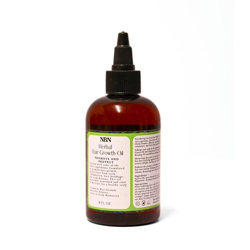 Hair Growth Oil | Potent Formulated with Rosemary, Peppermint, Hibiscus, Chebe, Fenugreek | Hair Regrowth Serum | Hair Moisturizer | Herbal Hair Growth Oil