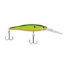 Berkley Flicker Minnow Fishing Lure, Slick Chartreuse, 1/2 oz, 4 1/2in | 11cm Crankbaits, Realistic Minnow Profile, Sharp Dive Curve Gets to Fish Quickly, Equipped with Fusion19 Hook