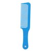 Hair Comb, Professional Salon Tooth Hair Combs Hairdressing Styling Barber Stylist Tool, Non-slip Pattern of the Handle, Easy to Grip(Blue)