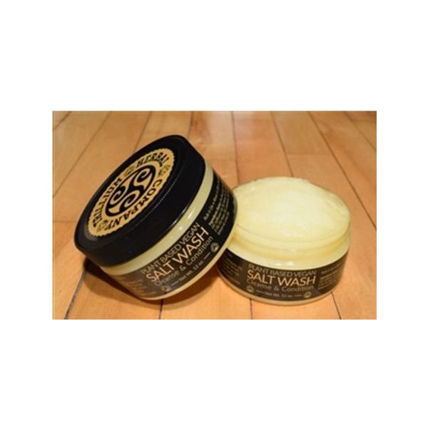 Trillium Organics Salt Scrub Body Scrub - Plant Based Vegan - 12 oz