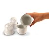 Genuine Fred Matryoshka Measuring Cups, Set of 6, White