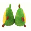 OUKEYI Avocado Plushie Toy Figure Stuffed Toy Double-Sided Mood Plushie Yellow and Green
