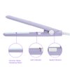 Hair Straightener, Hair Straightener and Curler 2 in 1, Mini Bangs Hair Straightener Beauty Flat Iron Heating Curler Ceramic Tourmaline Ionic Flat Iron Hair Straightener ()