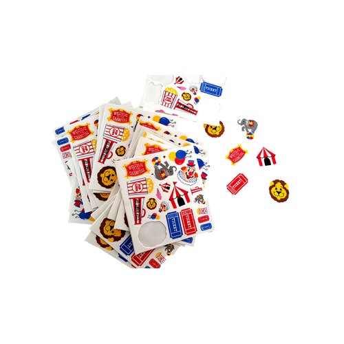 Playscene' Self Adhesive Foam Carnival Themed Craft Stickers (Carnival - 500 Pack)