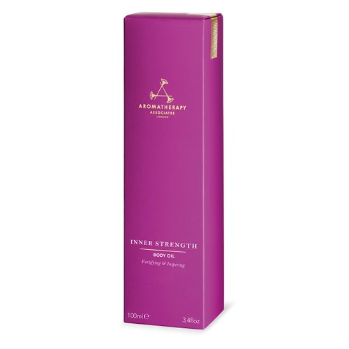 Aromatherapy Associates Inner Strength Body Oil. Luxurious Blend of Oils Made with Clary Sage and Geranium Essential Oils (3.4 fl oz)