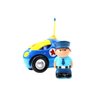 PowerTRC Cartoon Remote Control Cars and Planes Radio Remote Control with Music and Sound | Red, Blue and Yellow Toy for Baby Kids Removable Driver Pilot