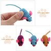 Totority Mice Cat Toy Rubber Band Mouse Toys for Cats Funny Pet Shop Mouse Toy Pet Elastic Rope Mouse Cat Teaser Playing Prop Realistic Mouse